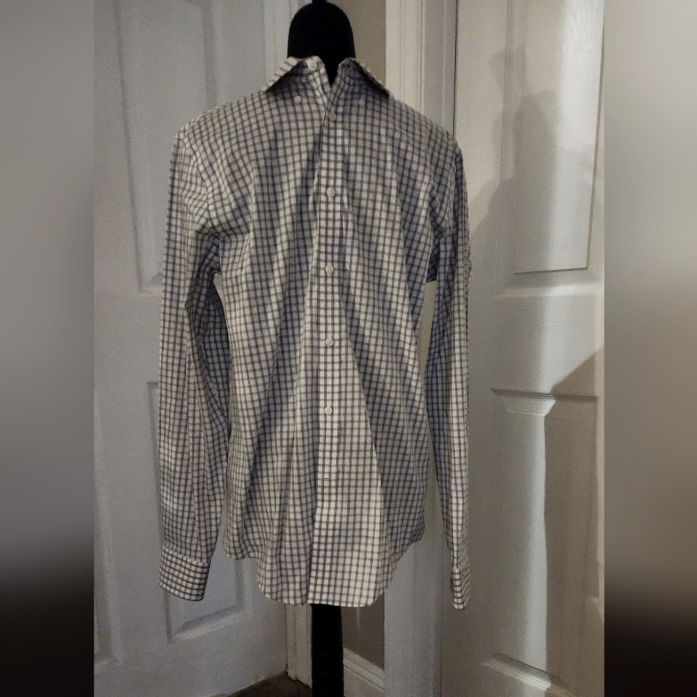 Lauren Ralph Lauren Mens Ultra Flex Stretch Slim Fit Dress Shirt 15.5 34/35